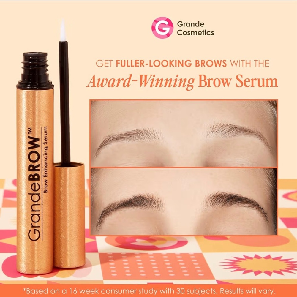 Grande Cosmetics/GrandeBROW/Brow Enhancing Serum/0.1 Fl Oz (Pack of 1) - Picture 10 of 12
